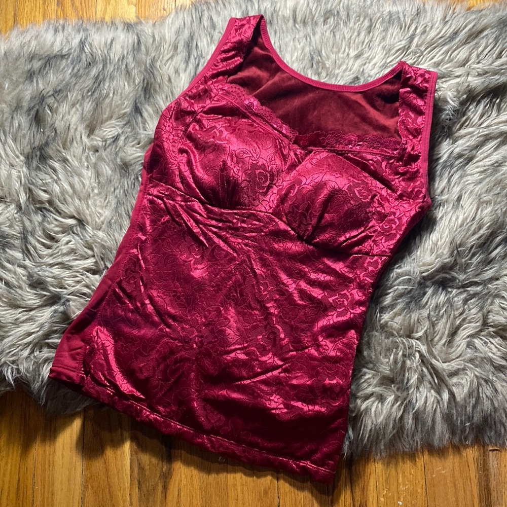 Small red tank top